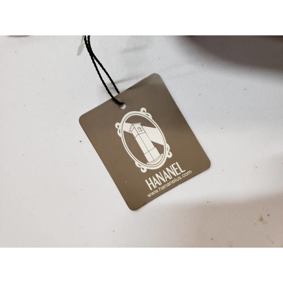 Hananel Bag Womens One Size Browm Leather Snake Pattern Zip Cosmetic Clutch NWT - Picture 5 of 5